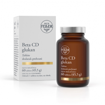 BETA CD GLUKAN TABLETE  - M. E. V. FELLER  BETA CD GLUKAN TABLETE  - M. E. V. FELLER